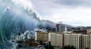 Un tsunami de 150 metros inunda japón.