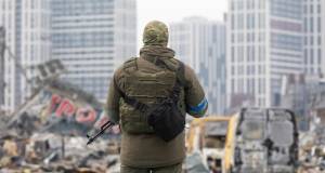 Volunteer fighters waging war in ukraine