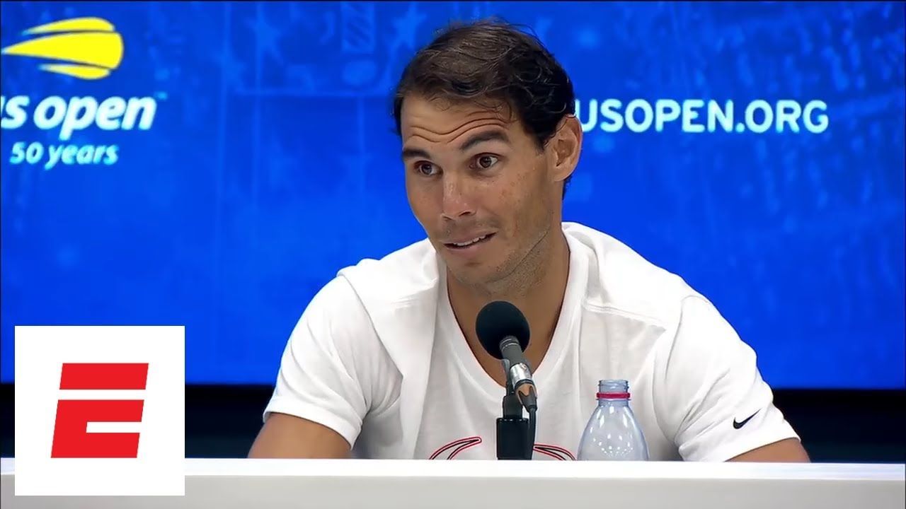 Rafael Nadal : « Cette grossesse était pas du tout prévu ça nous es tombé dessus mais je crois que c’est la meilleure nouvelle du monde. »