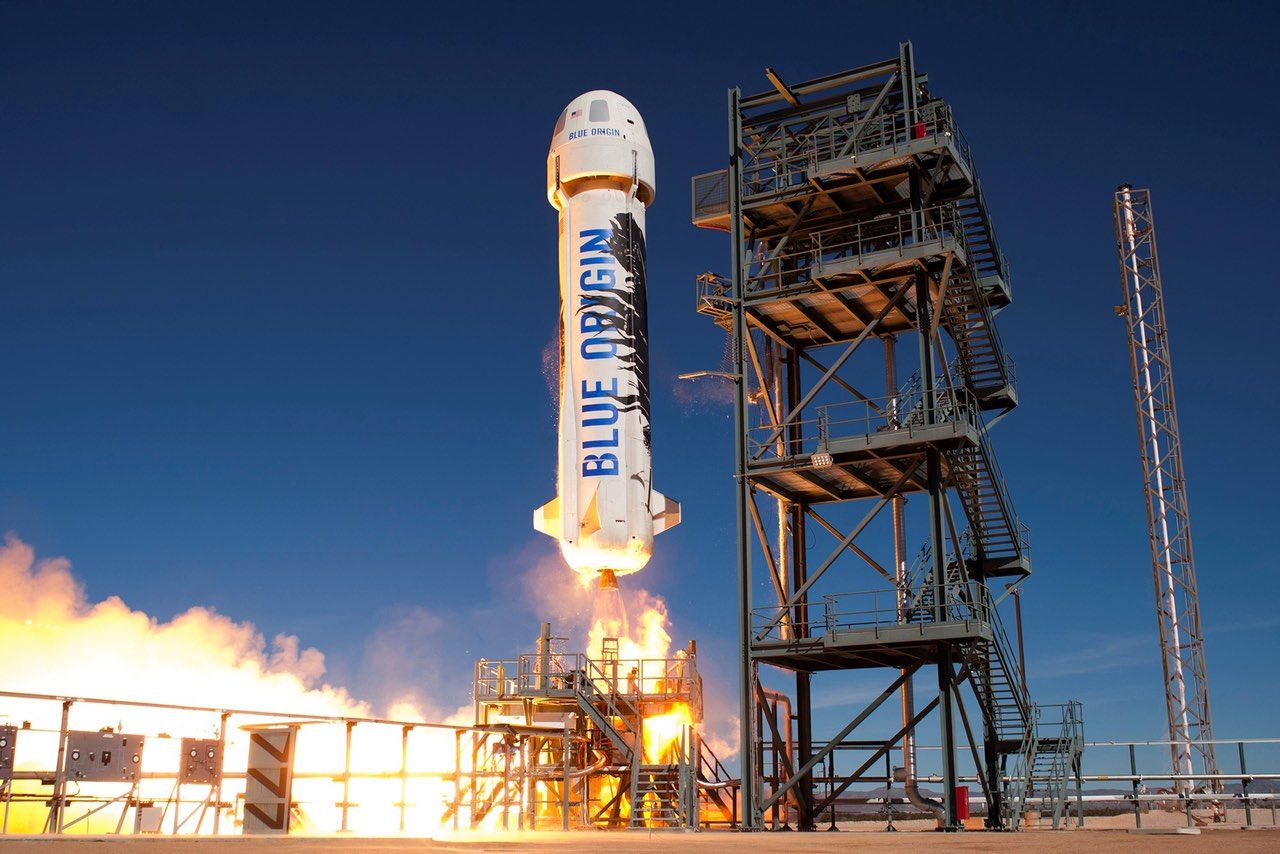 Blue Origin annonce un nouveau lanceur léger et...comme par hasard, il porte le nom d'un des Mercury Seven