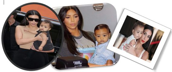 Les triplés de Kim Kardashian