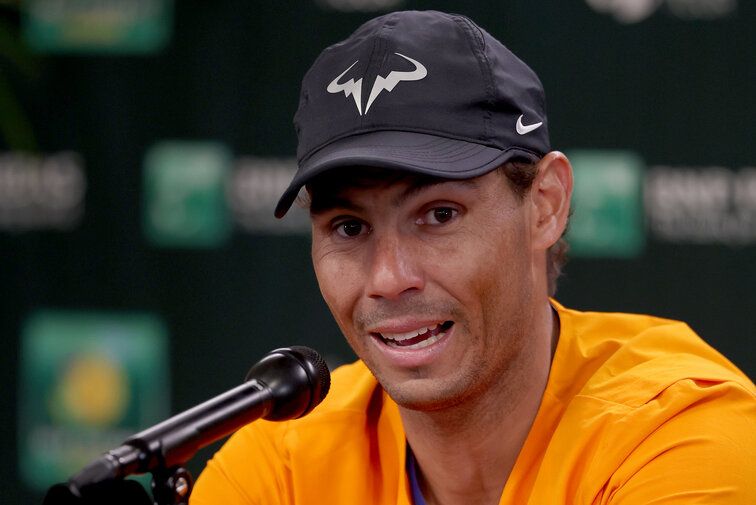 Rafael Nadal incertain pour la finale d'Indian Wells.