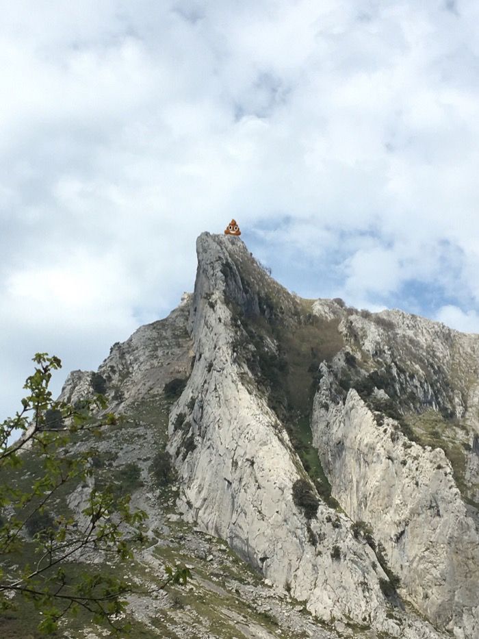 Recalculan la altura del pico de Urrestei en Urkiola tras la visita de unos escaladores Gorliztarras.