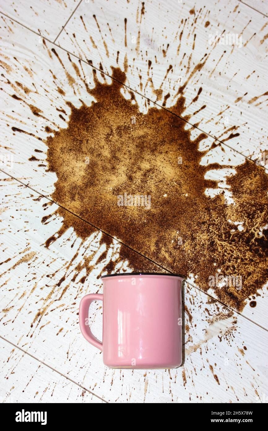 ¿Derramar café es de buena suerte?