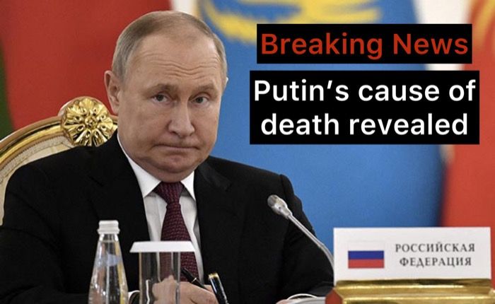 Putin’s cause of death revealed